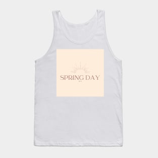 BTS spring day Tank Top